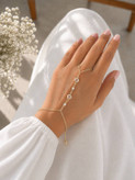تمیمه دست کریستالی مینیمال